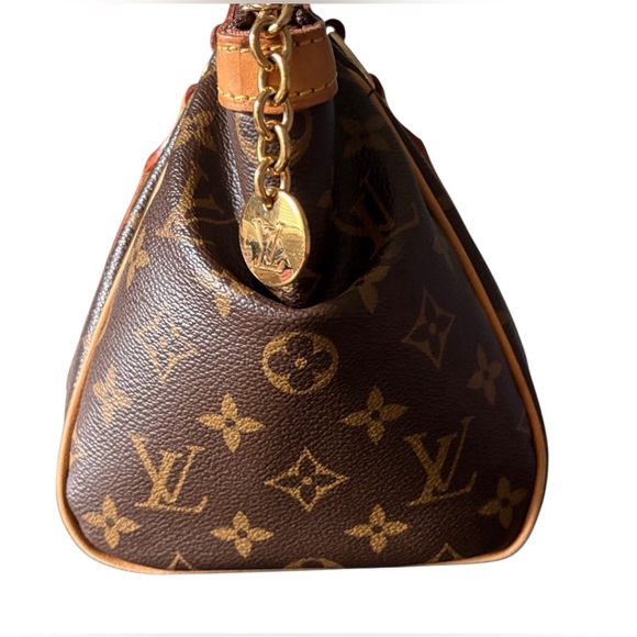 Louis Vuitton Tivoli PM Monogram Canvas Handbag with Natural Leather Trim - Picture 3 of 15